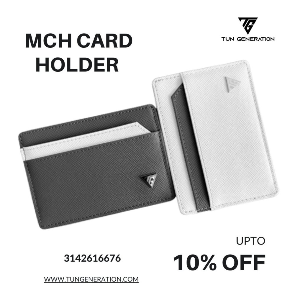 The perfect mch card holder for your needs